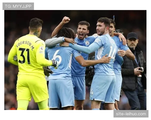 特写镜头:阿克门线解围后,与埃德森激动相拥庆祝 特写镜头:阿克门线解围后,与埃德森激动相拥庆祝